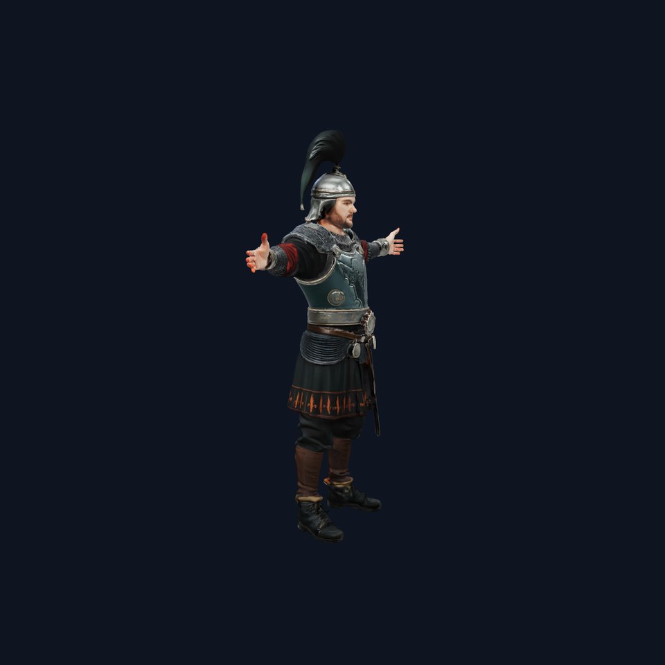 Medieval Knight Armor model pack